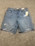 Universal Thread women's light wash destroyed jeans image 1