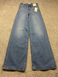 Universal Thread women’s medium wash high-rise wide-leg jeans, front view