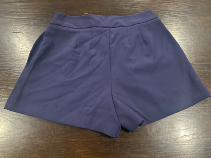 A New Day Women's High Rise Dress Shorts Navy Blue