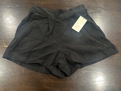 A New Day Women's Black Pull On Gauze Casual Shorts