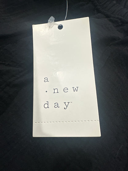 A New Day Women's Black Pull On Gauze Casual Shorts