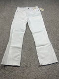 Universal Thread Women's White High Rise Kick Flare Jeans Size 10