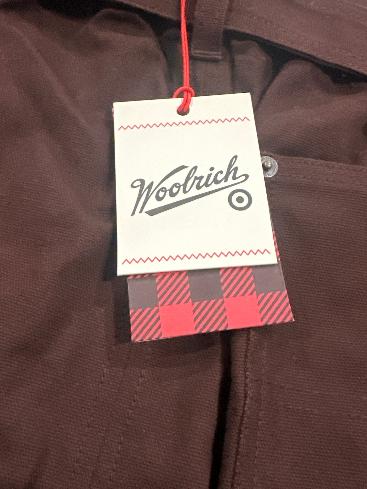 Woolrich Womens Dark Brown Belted Mini Skirt Casual Utility Style