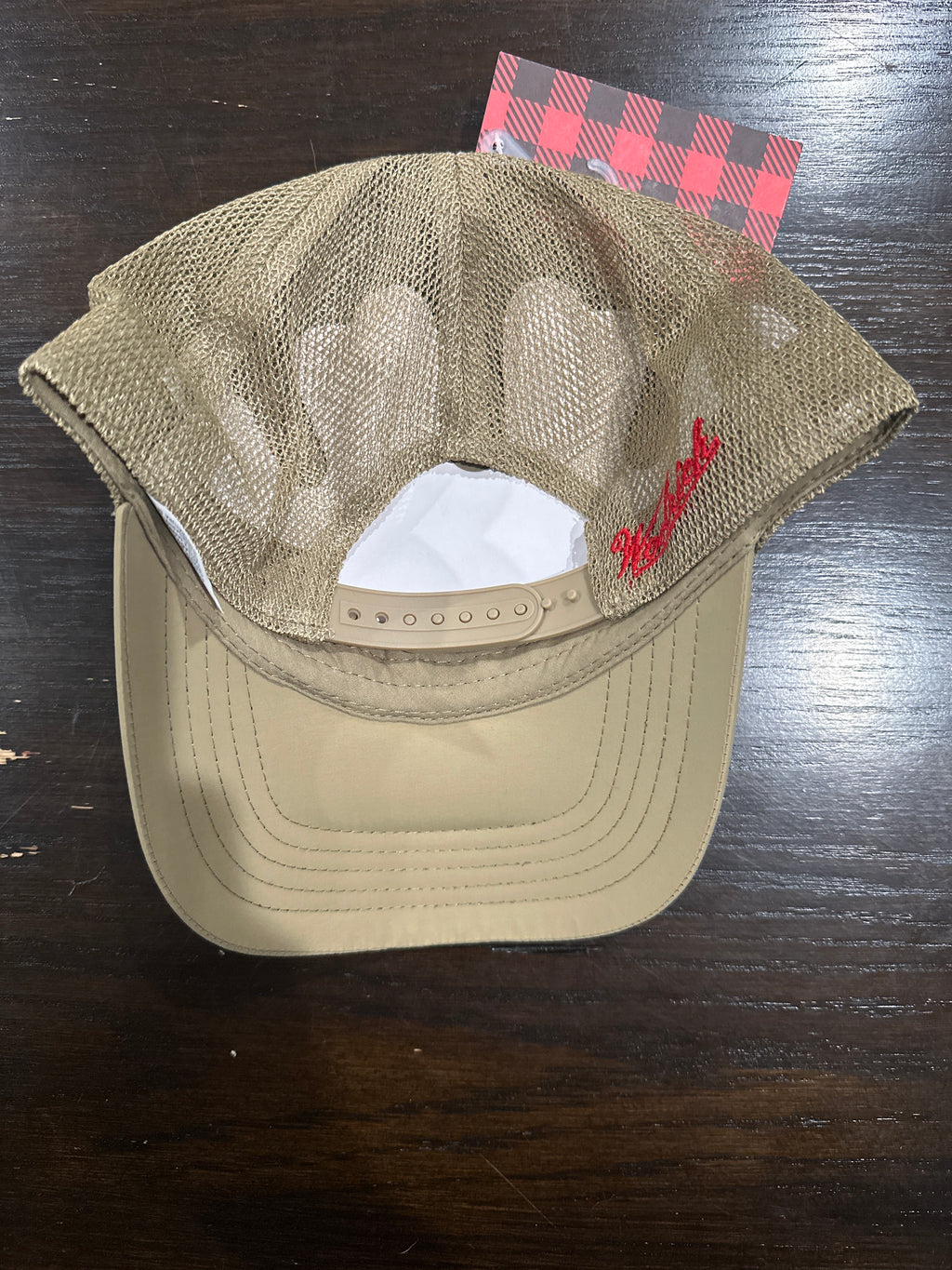 Woolrich Trucker Hat Woodland Patch Snapback Adjustable Mesh Cap