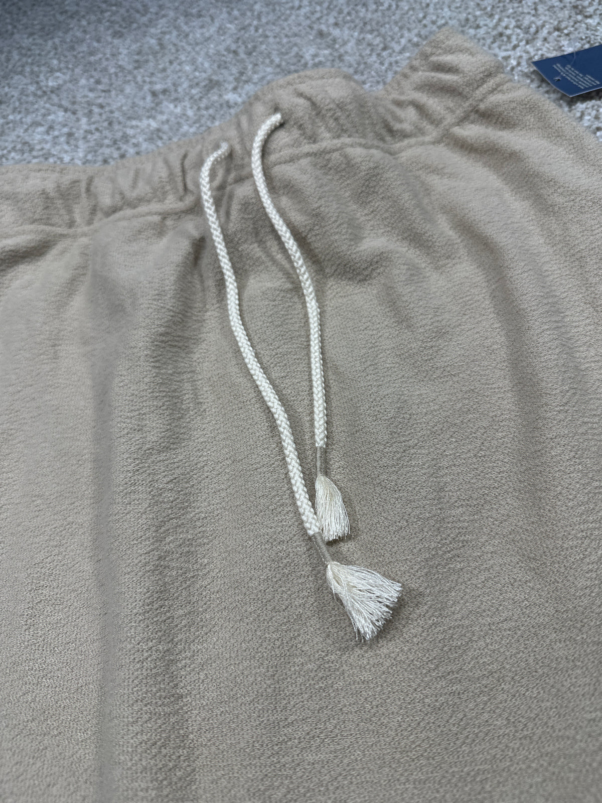 Universal Thread women's tan beach midi circle skirt drawstring waist