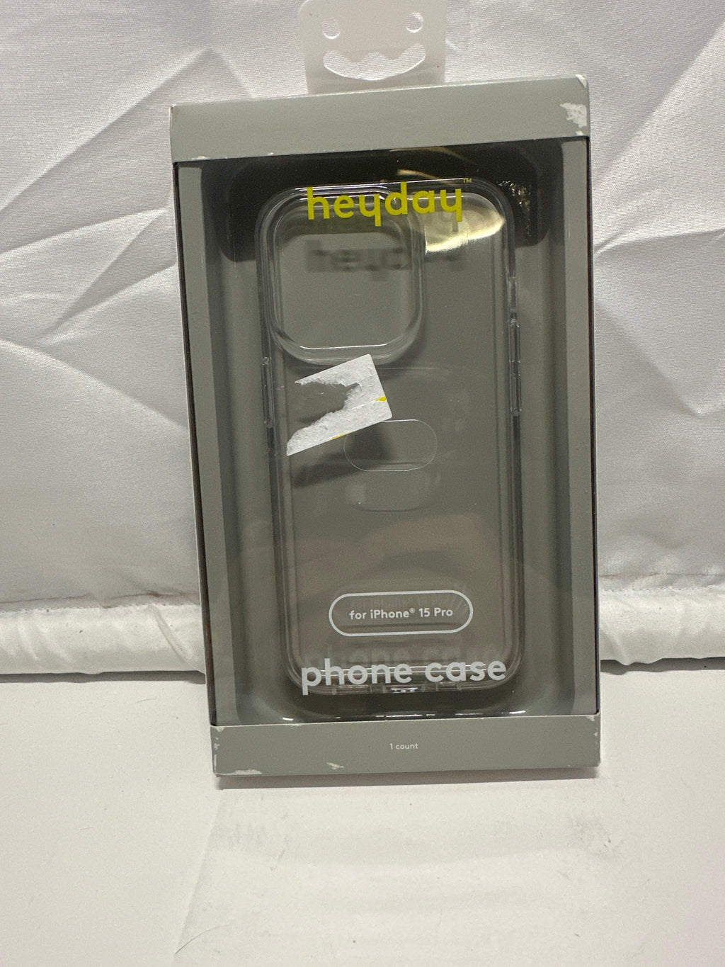 heyday clear phone case for Apple iPhone 15 Pro