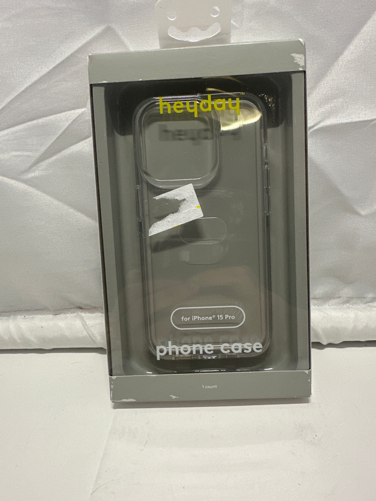 heyday clear phone case for Apple iPhone 15 Pro