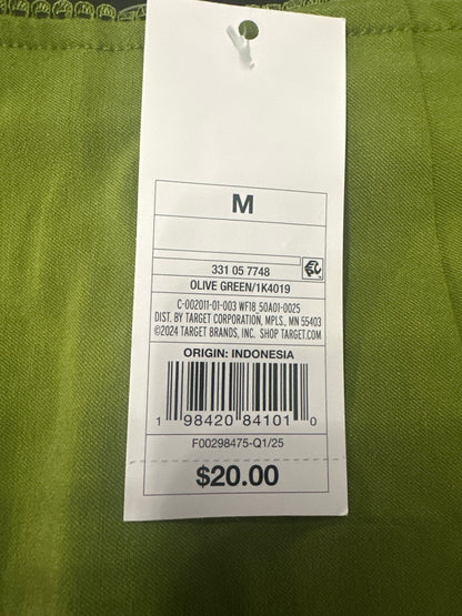 Wild Fable Women's Olive Green Mini Skirt