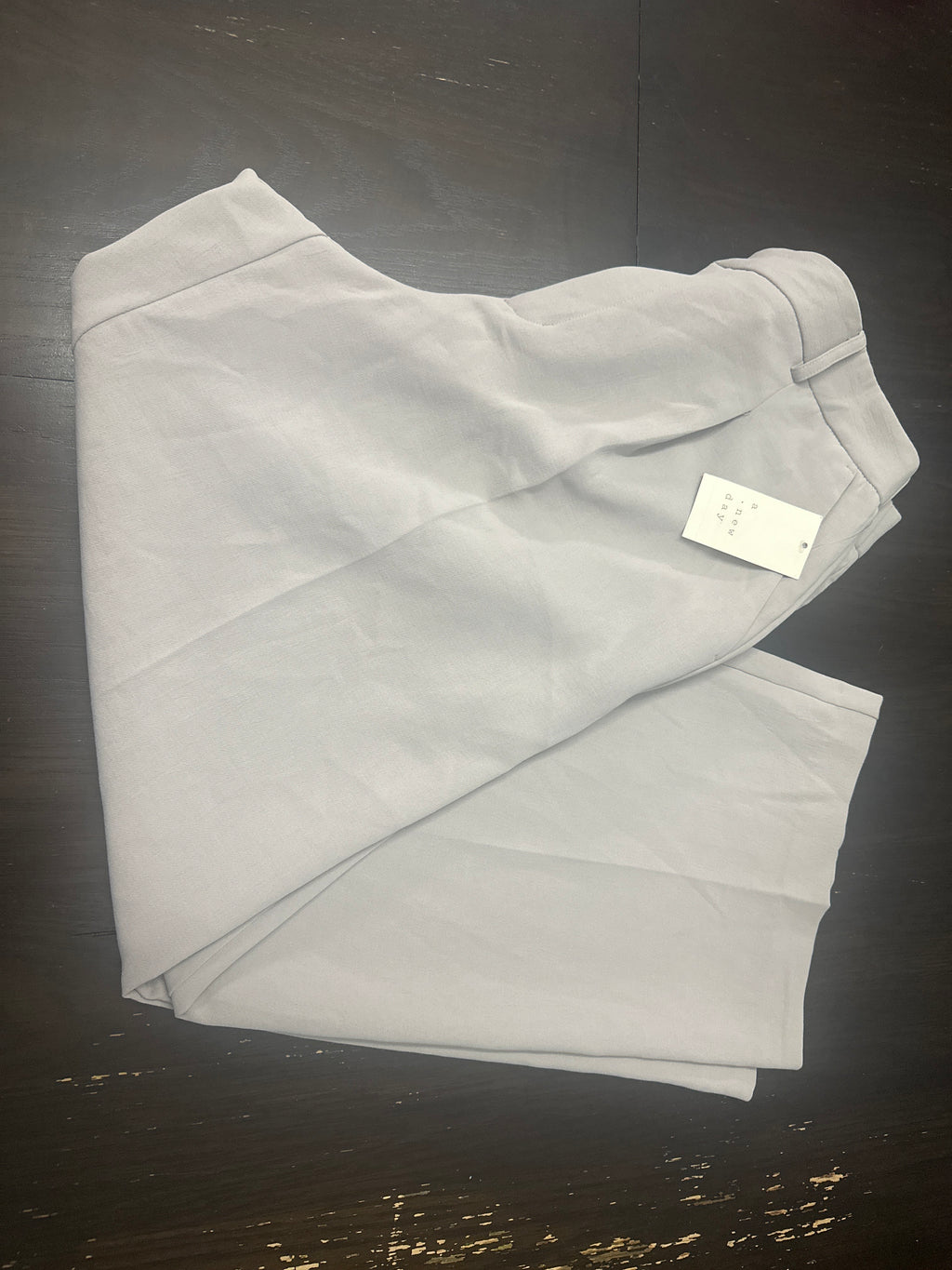 A New Day Womens Gray Work Trousers