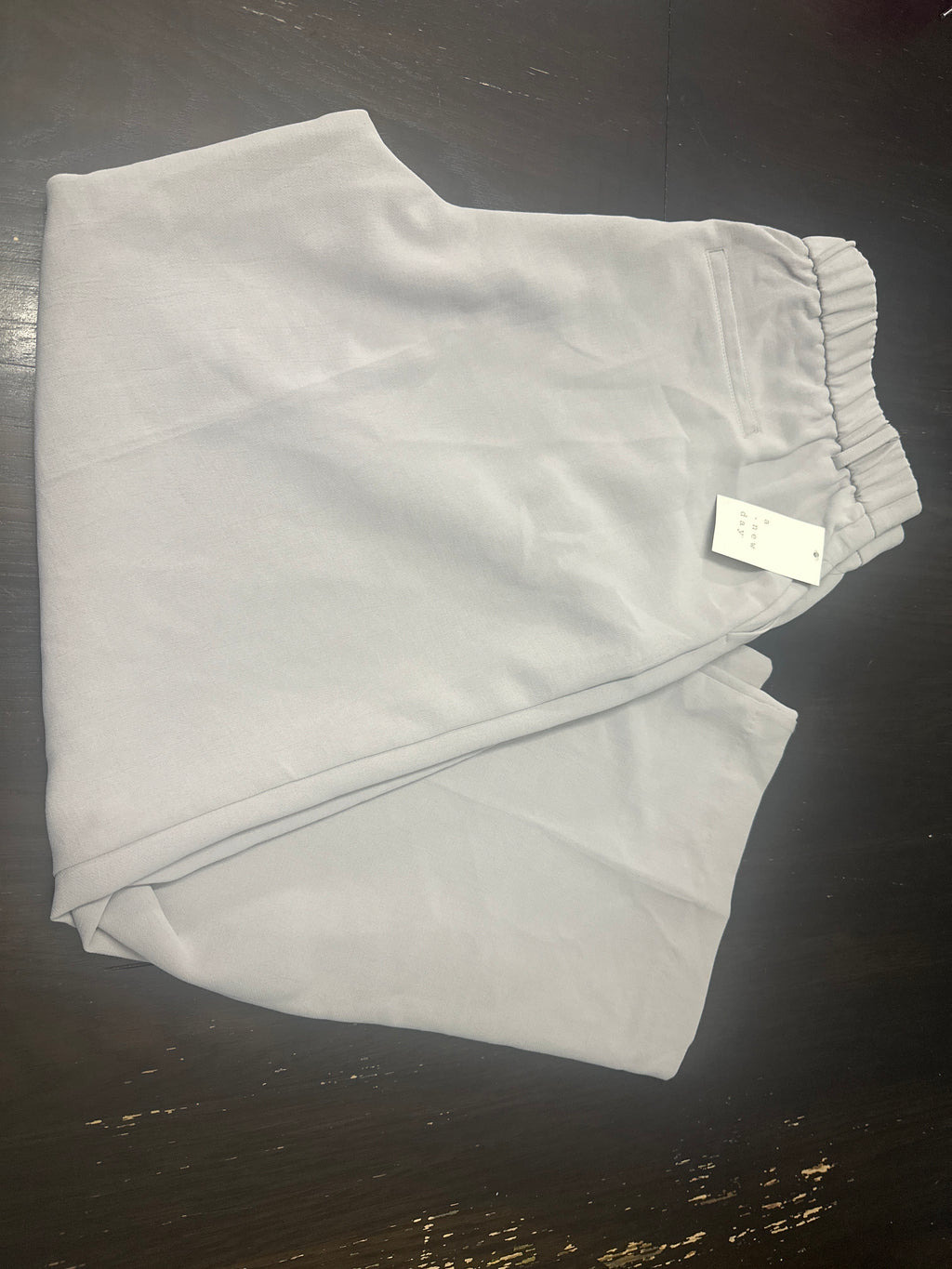 A New Day Womens Gray Work Trousers