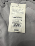 A New Day Womens Gray Work Trousers