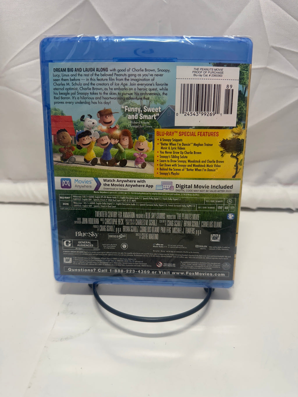 The Peanuts Movie Collector’s Edition Blu-ray + DVD + Digital