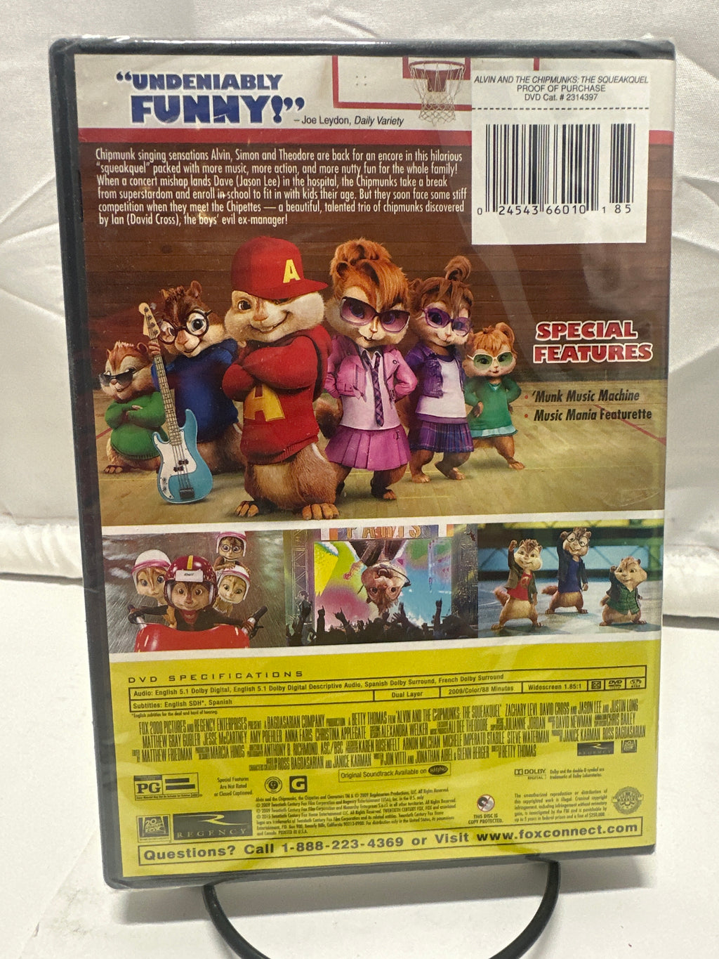 Alvin And The Chipmunks 2 The Squeakquel DVD