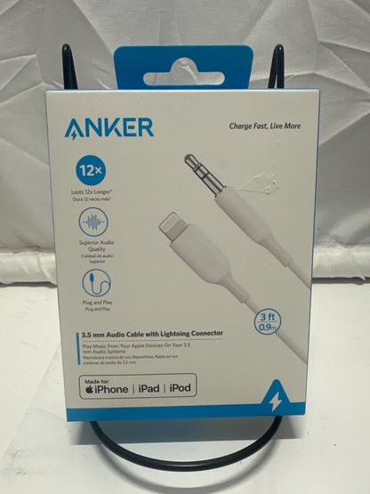 Anker 3.5mm Audio Cable with Lightning Connector