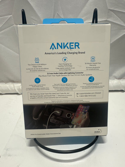Anker 3.5mm Audio Cable with Lightning Connector