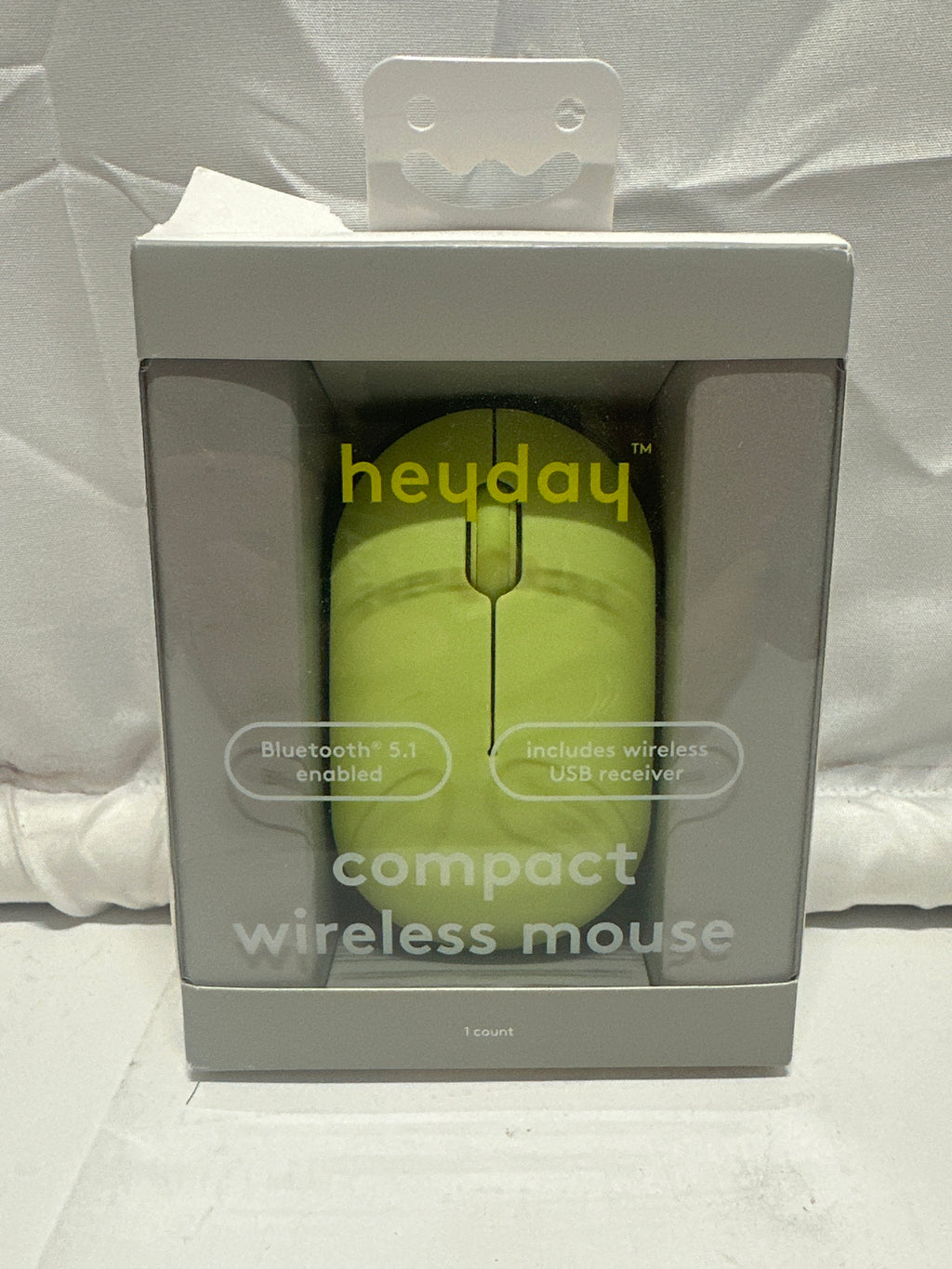 Heyday Compact Wireless Mouse Bluetooth enabled - Pastel Lime