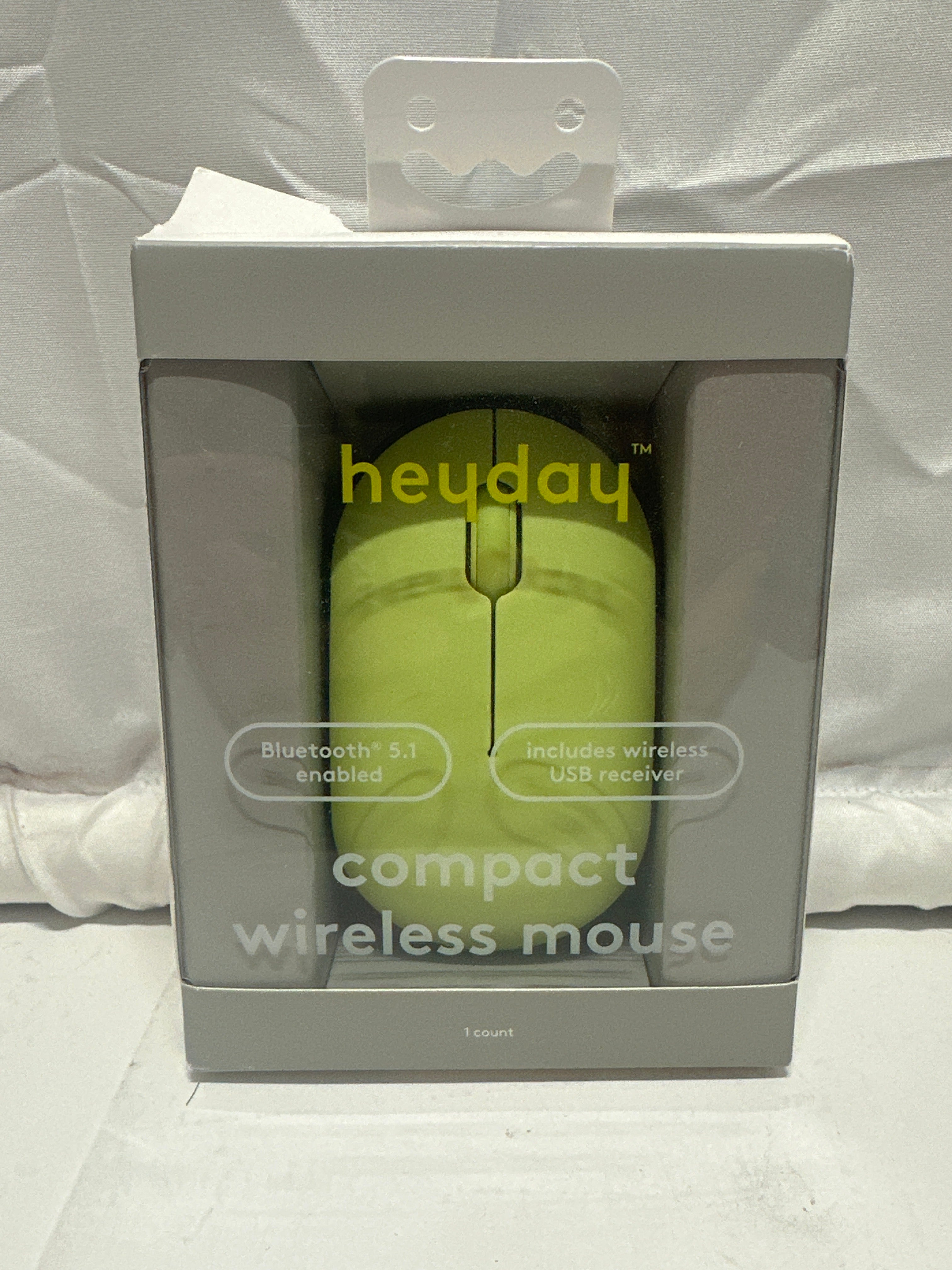 Heyday Compact Wireless Mouse Bluetooth enabled - Pastel Lime