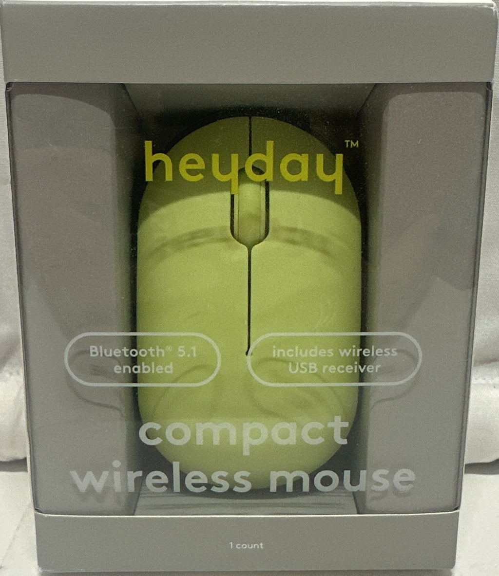 Heyday Compact Wireless Mouse Bluetooth enabled - Pastel Lime