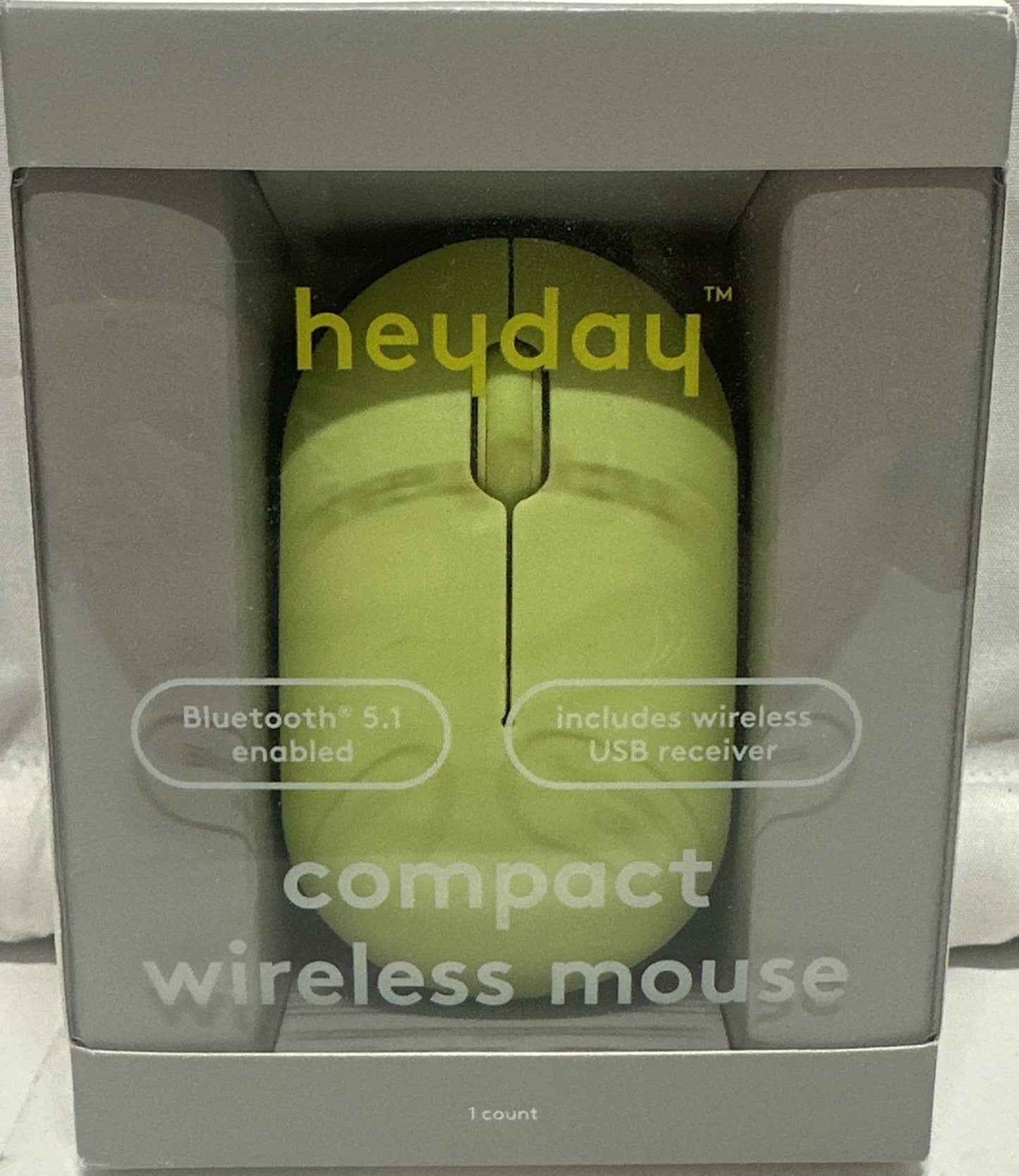 Heyday Compact Wireless Mouse Bluetooth enabled - Pastel Lime