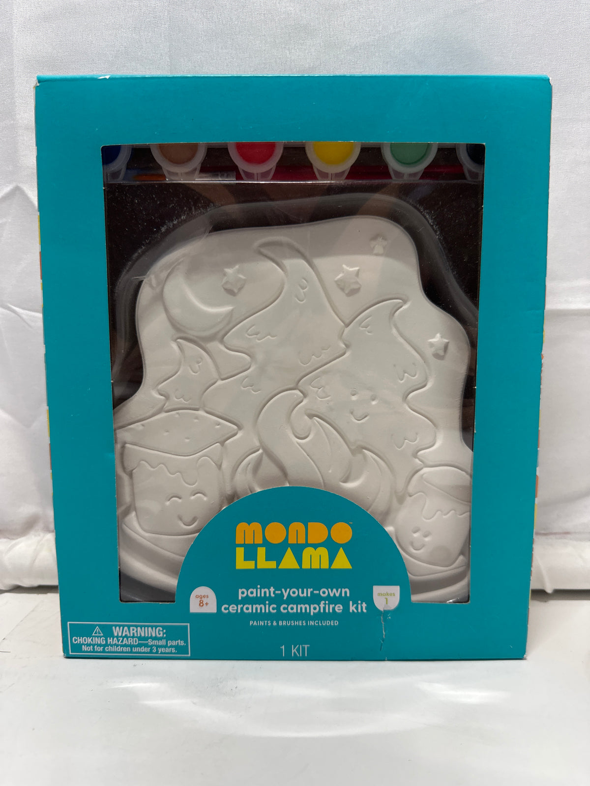 Mondo Llama Paint-Your-Own Ceramic Campfire Kit