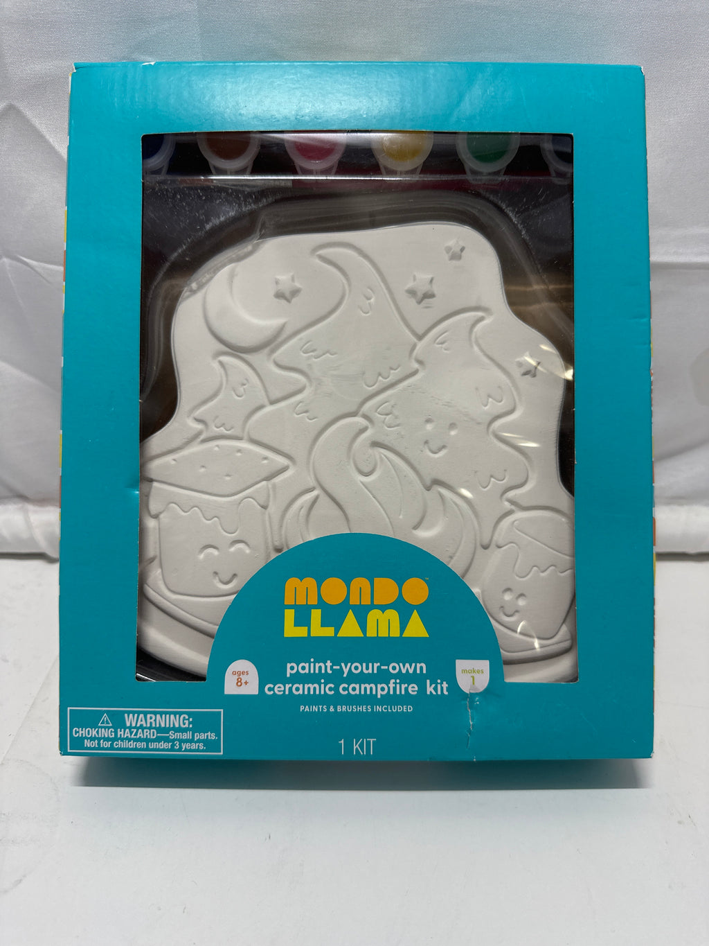Mondo Llama Paint-Your-Own Ceramic Campfire Kit