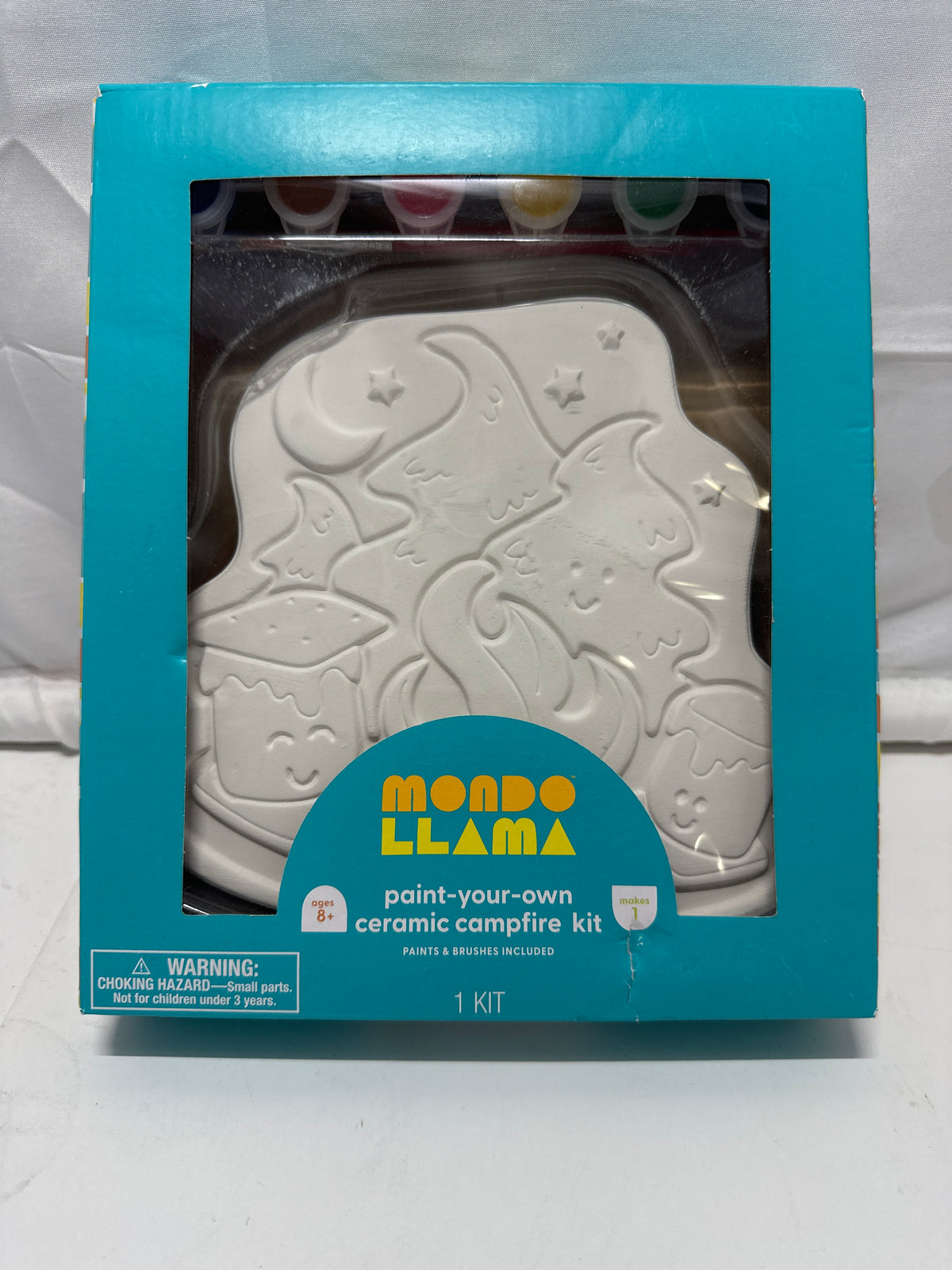 Mondo Llama Paint-Your-Own Ceramic Campfire Kit