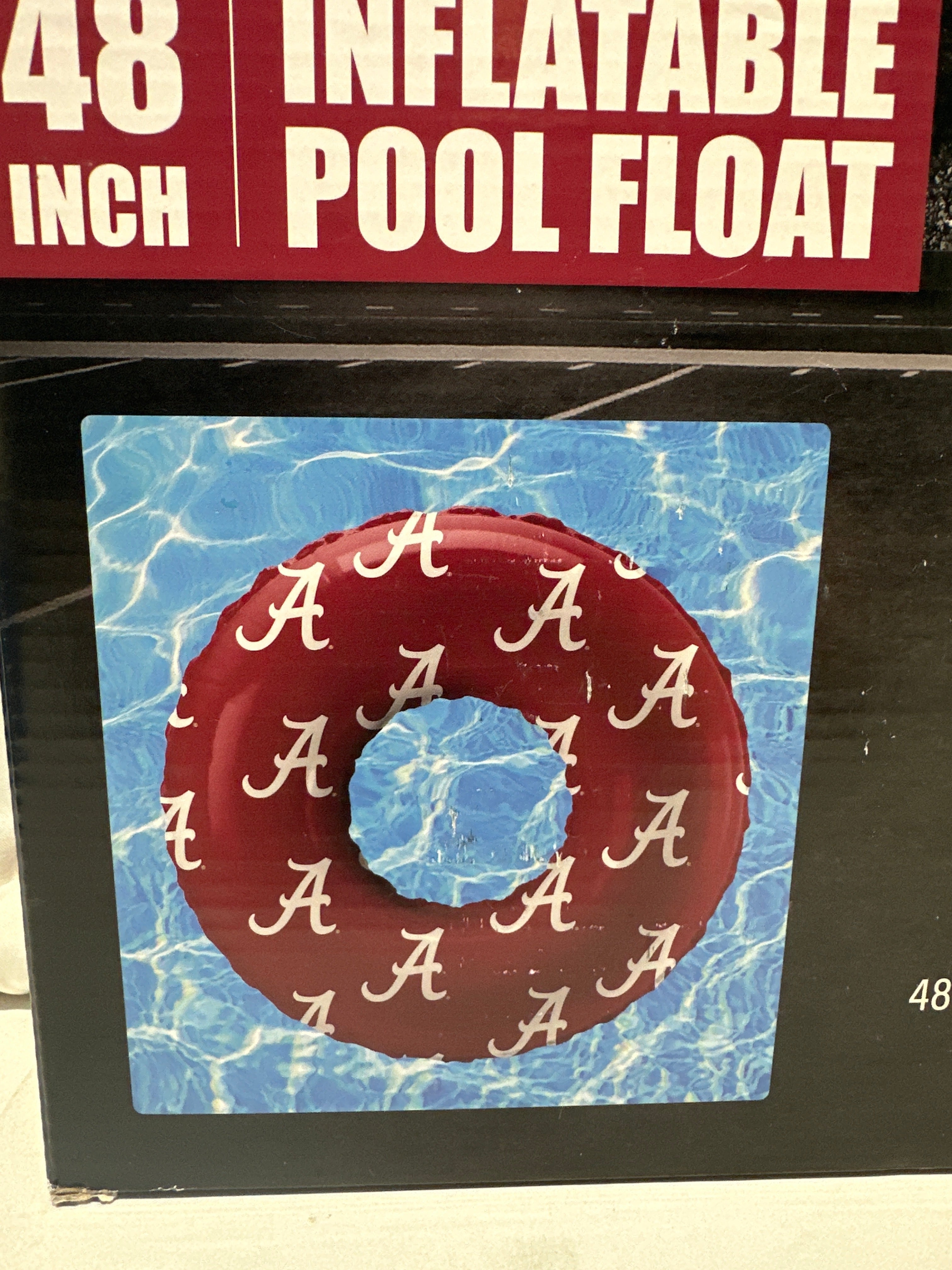Alabama Crimson Tide 48 Inch Inflatable Pool Float