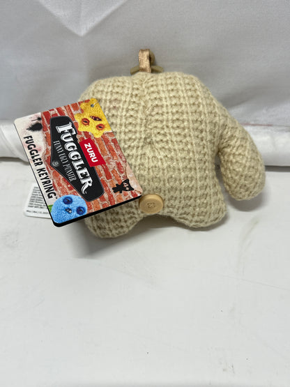 Fuggler Keychain Mr Needles Funny Ugly monster plush Cream