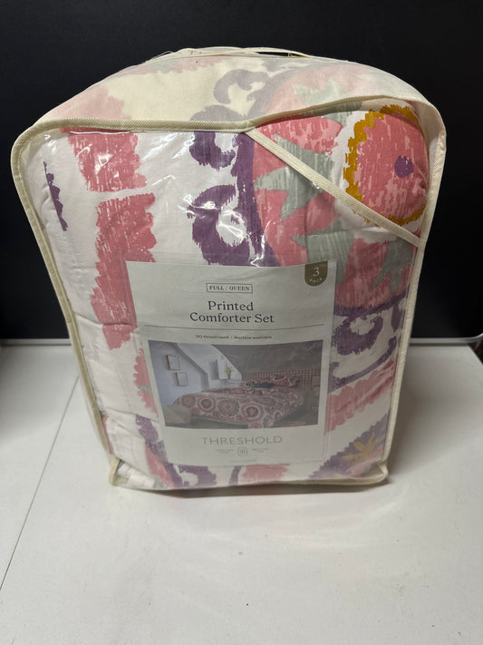 Print Comforter and Sham Set - Threshold™ Full/Queen