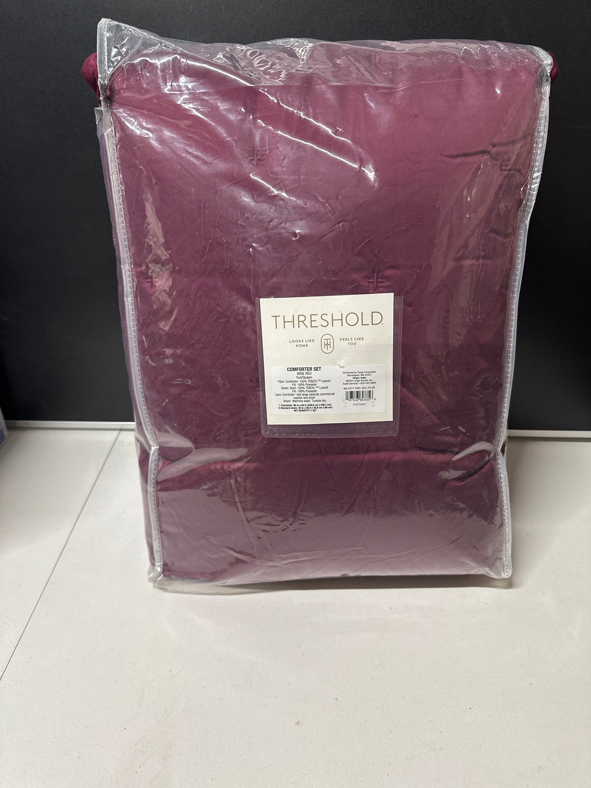 3pc TENCEL™ Comforter and Sham Set - Threshold™ Full/Queen