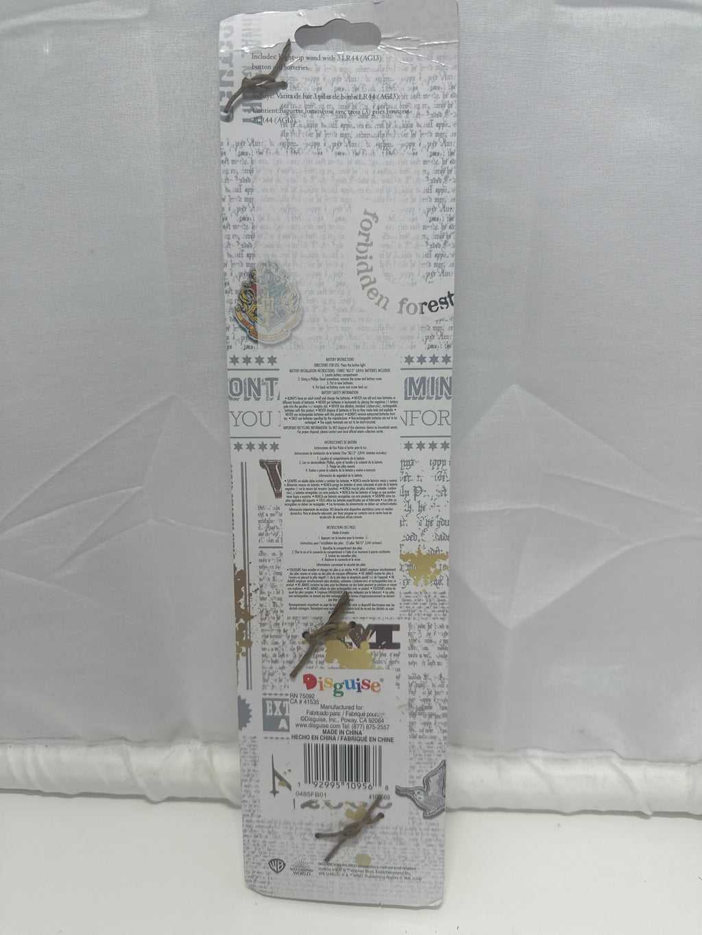 Harry Potter Hermione Granger Light-Up Wand Brown Wizard Toy