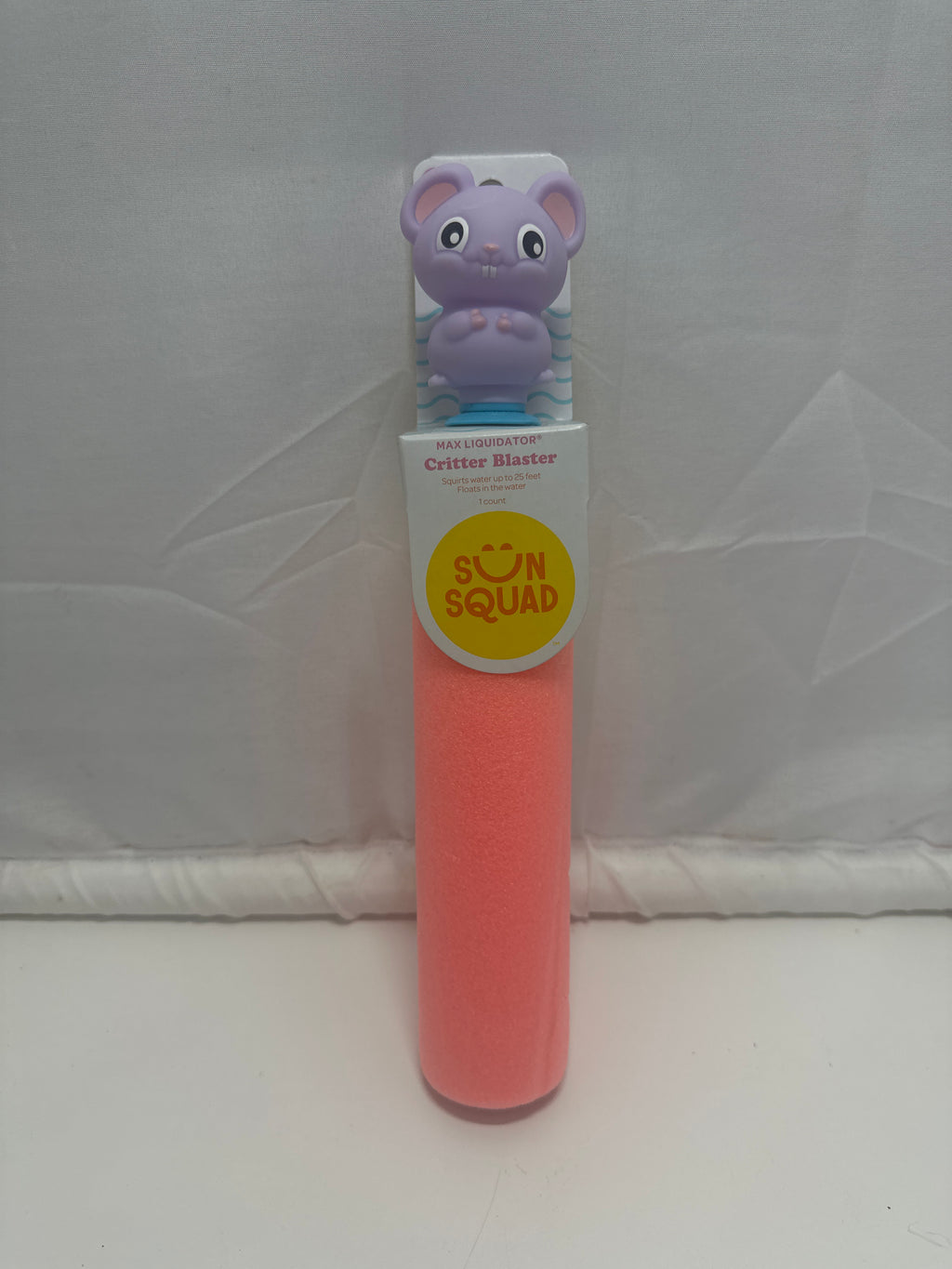 Sun Squad Critter Blaster Foam Water Shooter Mouse