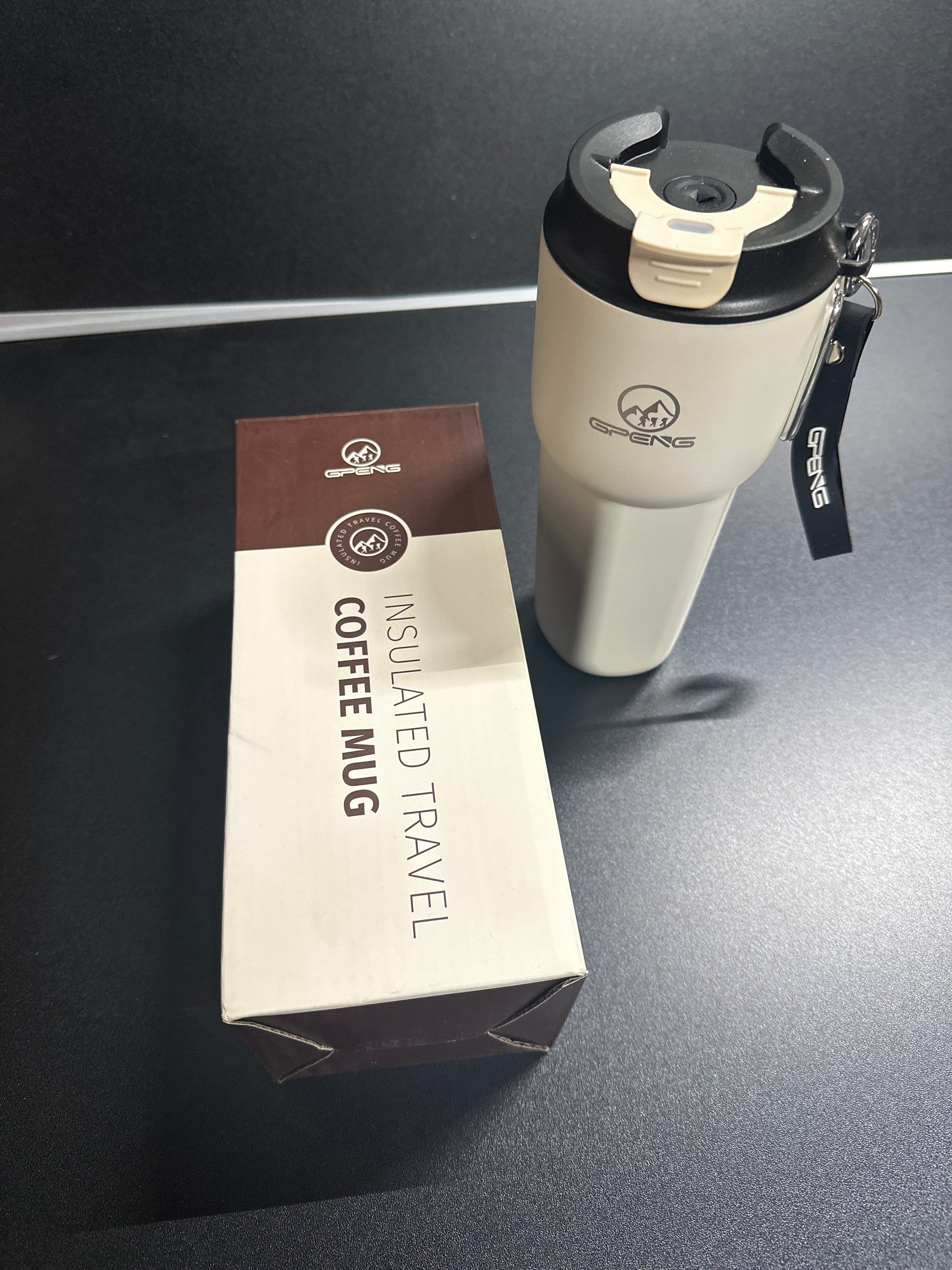 Gpeng Insulated Travel Coffee Mug
