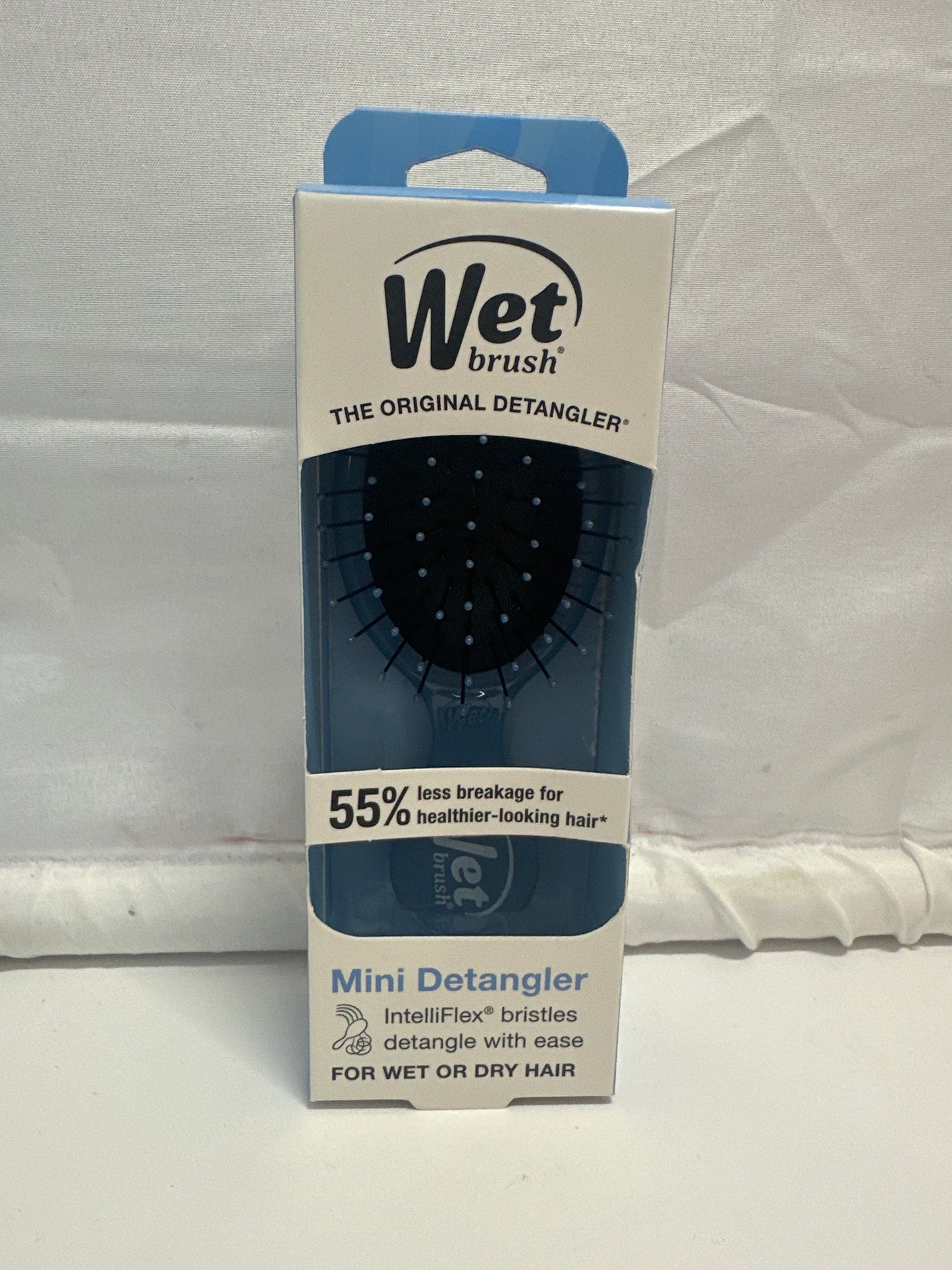 Wet Brush Mini Detangler Elemental Blue Hair Brush for Wet or Dry Hair