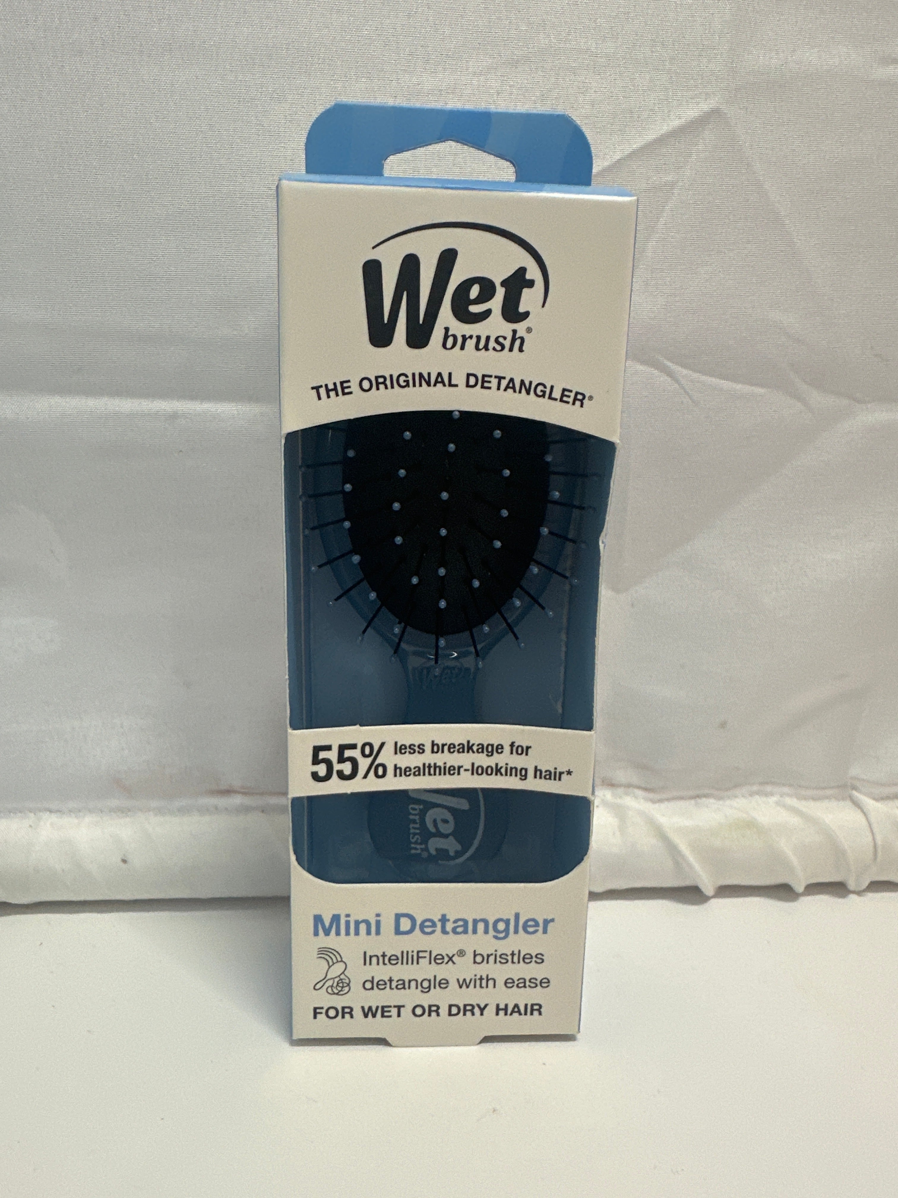 Wet Brush Mini Detangler Elemental Blue Hair Brush for Wet or Dry Hair