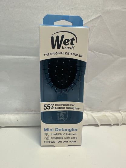 Wet Brush Mini Detangler Elemental Blue Hair Brush for Wet or Dry Hair