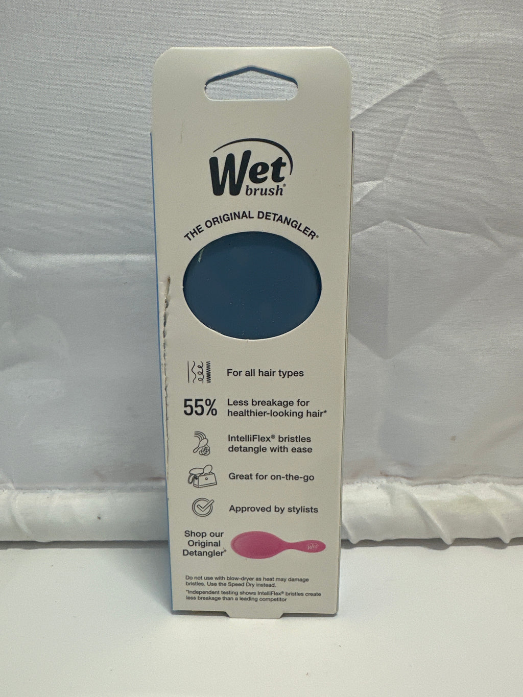 Wet Brush Mini Detangler Elemental Blue Hair Brush for Wet or Dry Hair