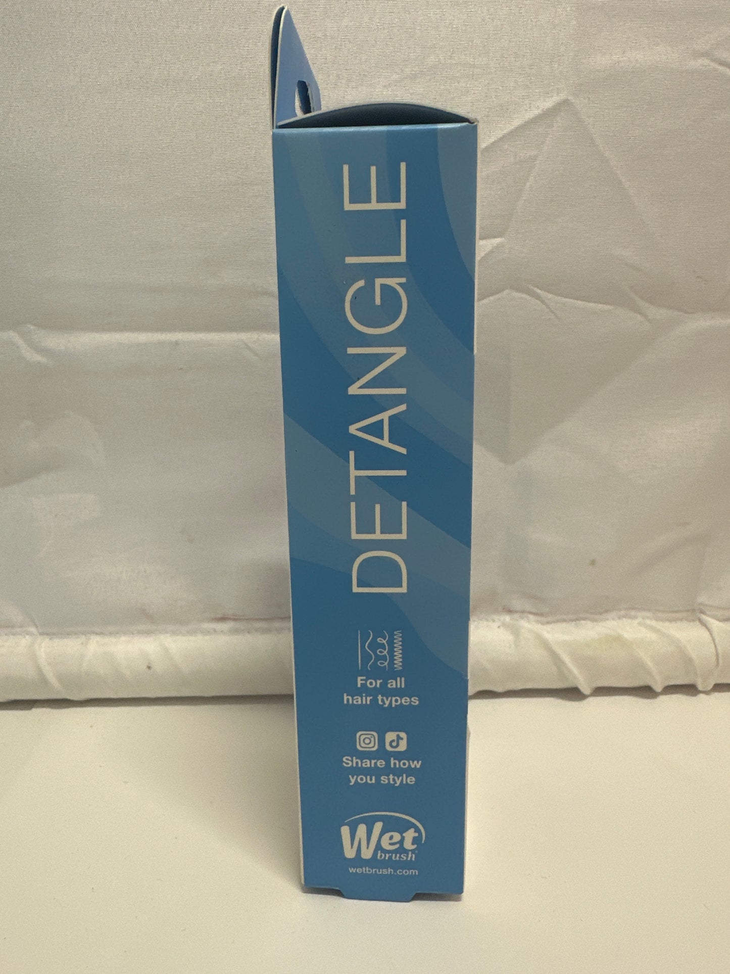 Wet Brush Mini Detangler Elemental Blue Hair Brush for Wet or Dry Hair