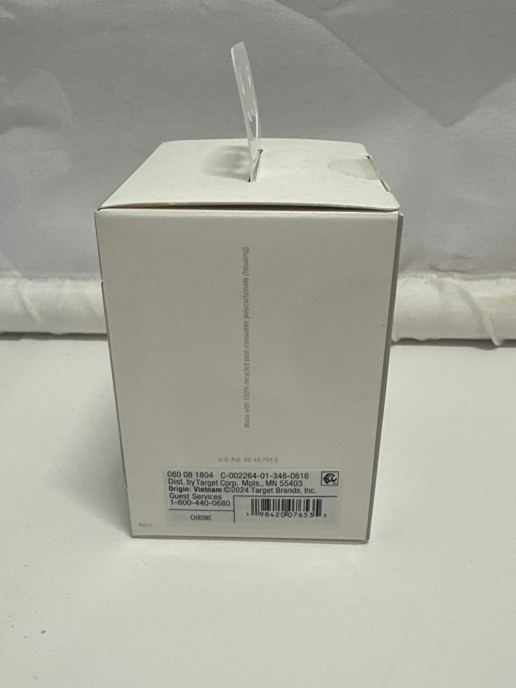 Heyday Dual USB-C Wall Charger Chrome 20W Fast Charging Block