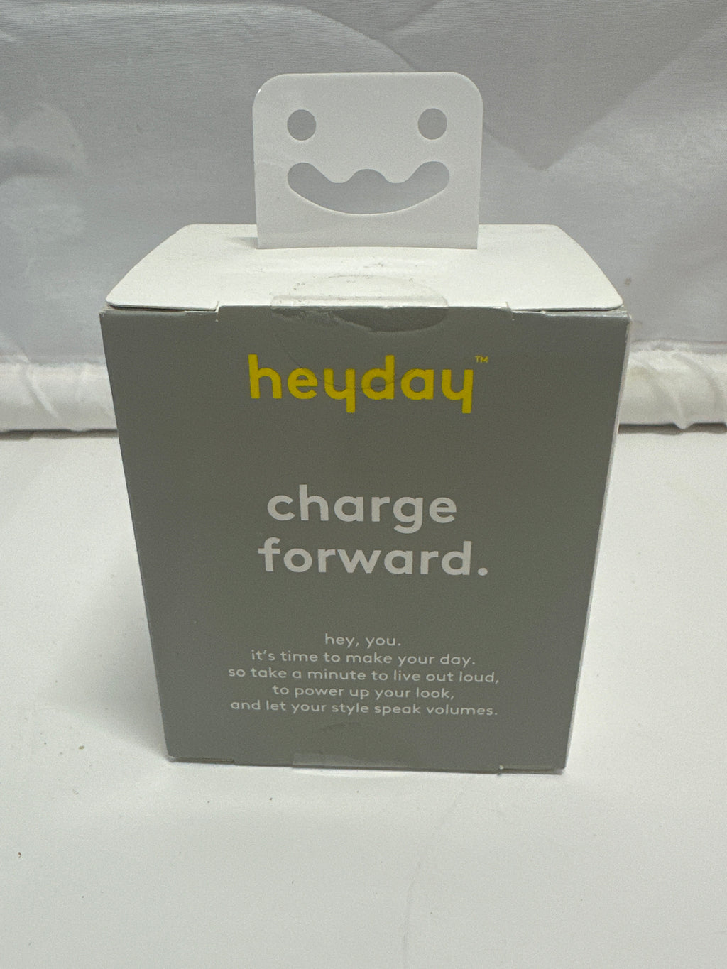 Heyday Dual USB-C Wall Charger Chrome 20W Fast Charging Block