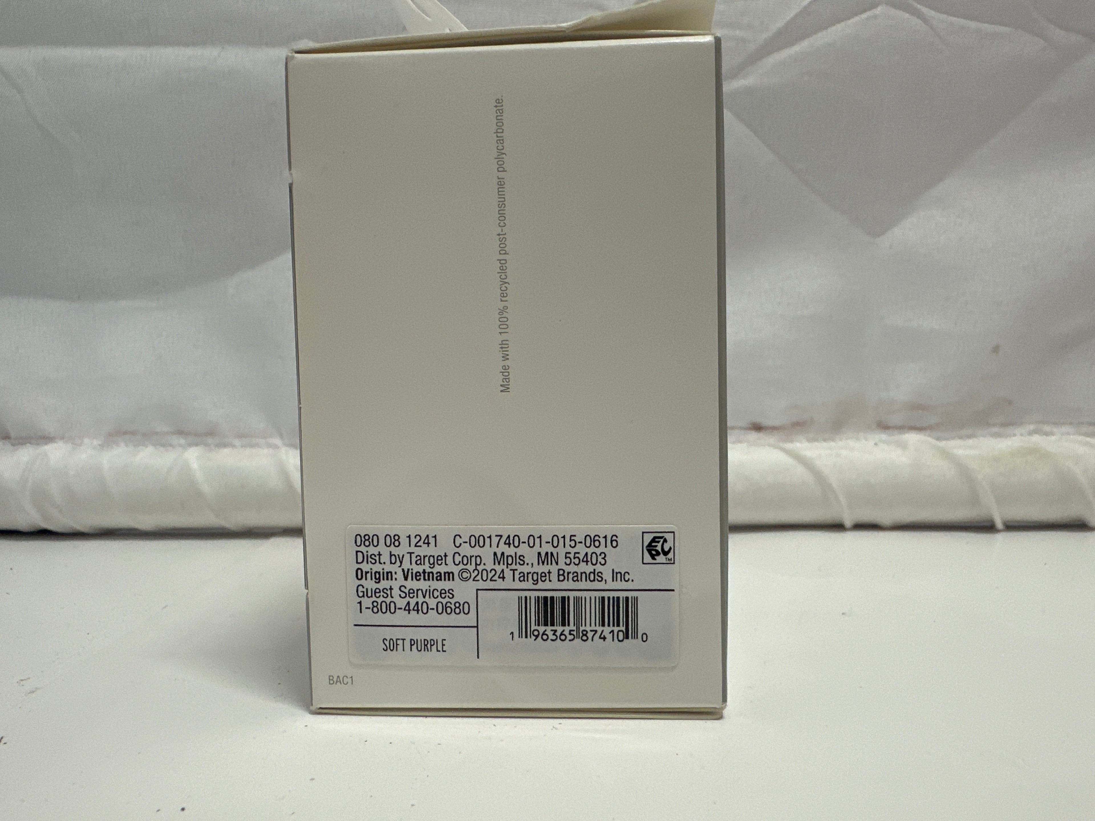 Heyday USB-C Wall Charger Soft Purple 30W GaN Fast Charger