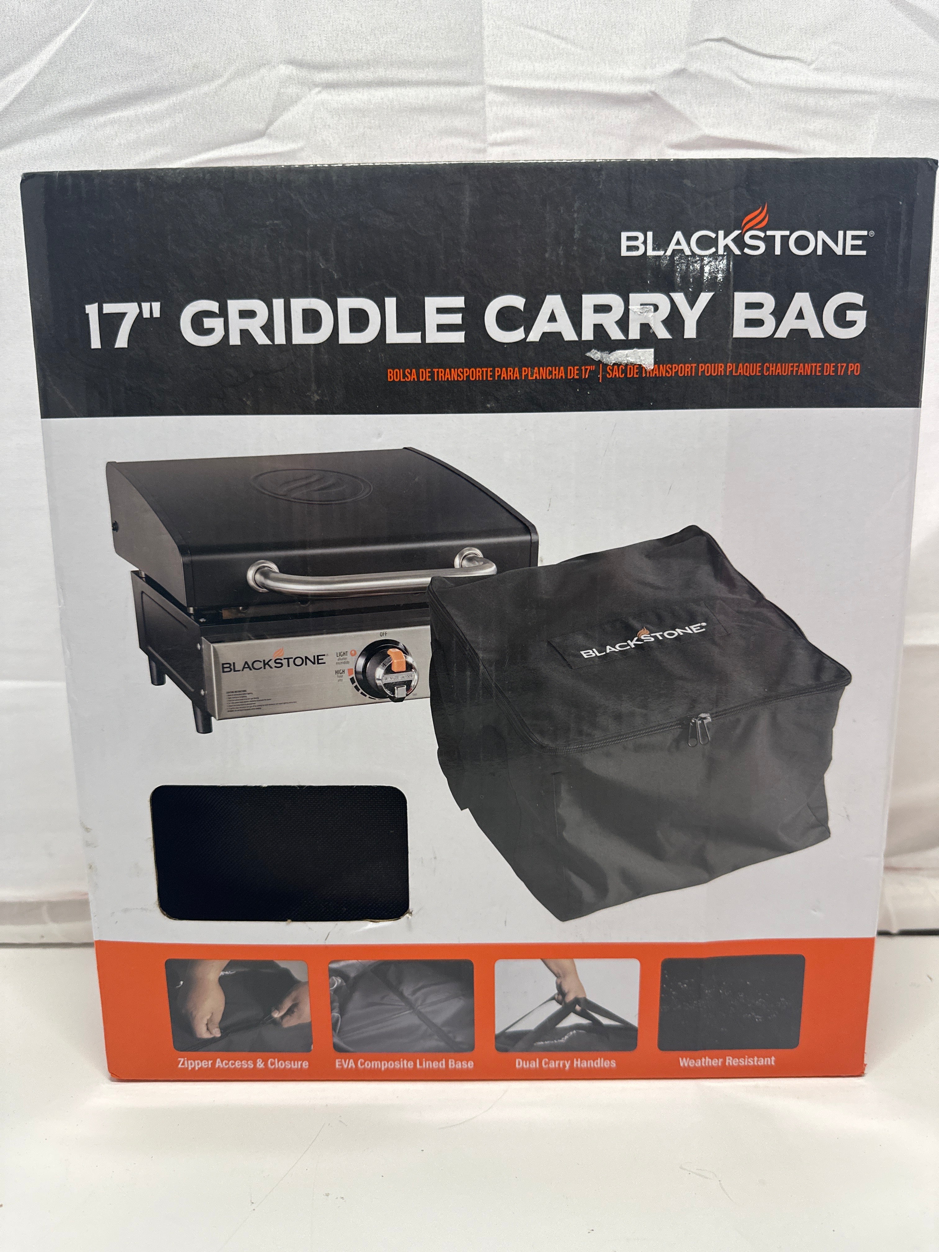 Blackstone 17" Griddle Carry Bag Durable Weather Resistant Storage Case