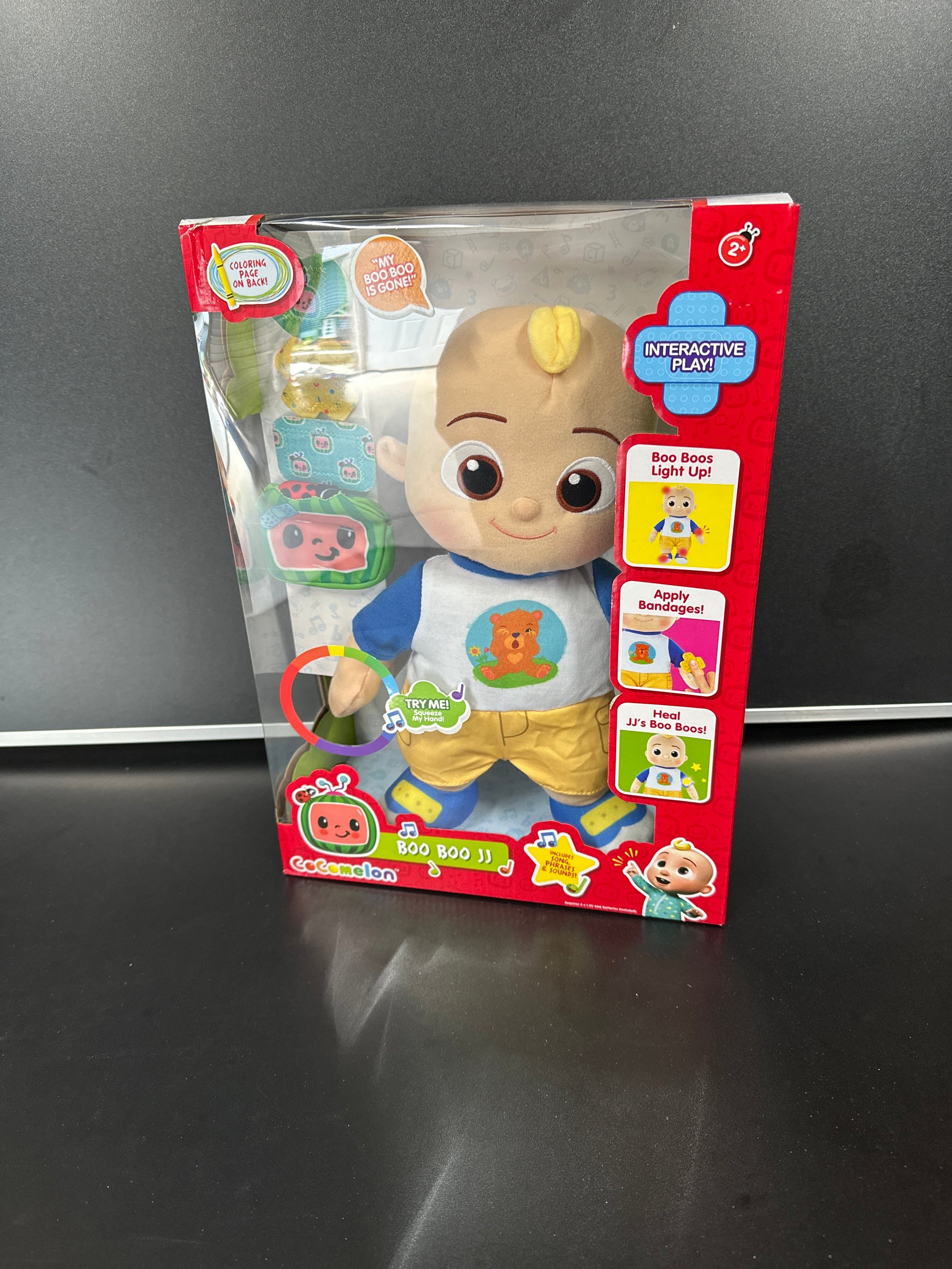 CoComelon Official Boo Boo JJ Feature Plush