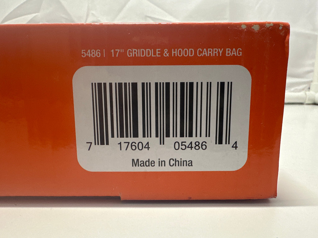 Blackstone 17" Griddle Carry Bag Durable Weather Resistant Storage Case