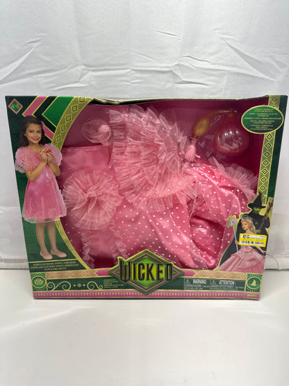 Wicked Pink Dress-Up Costume Set Kids 4-6 Halloween Outfit
