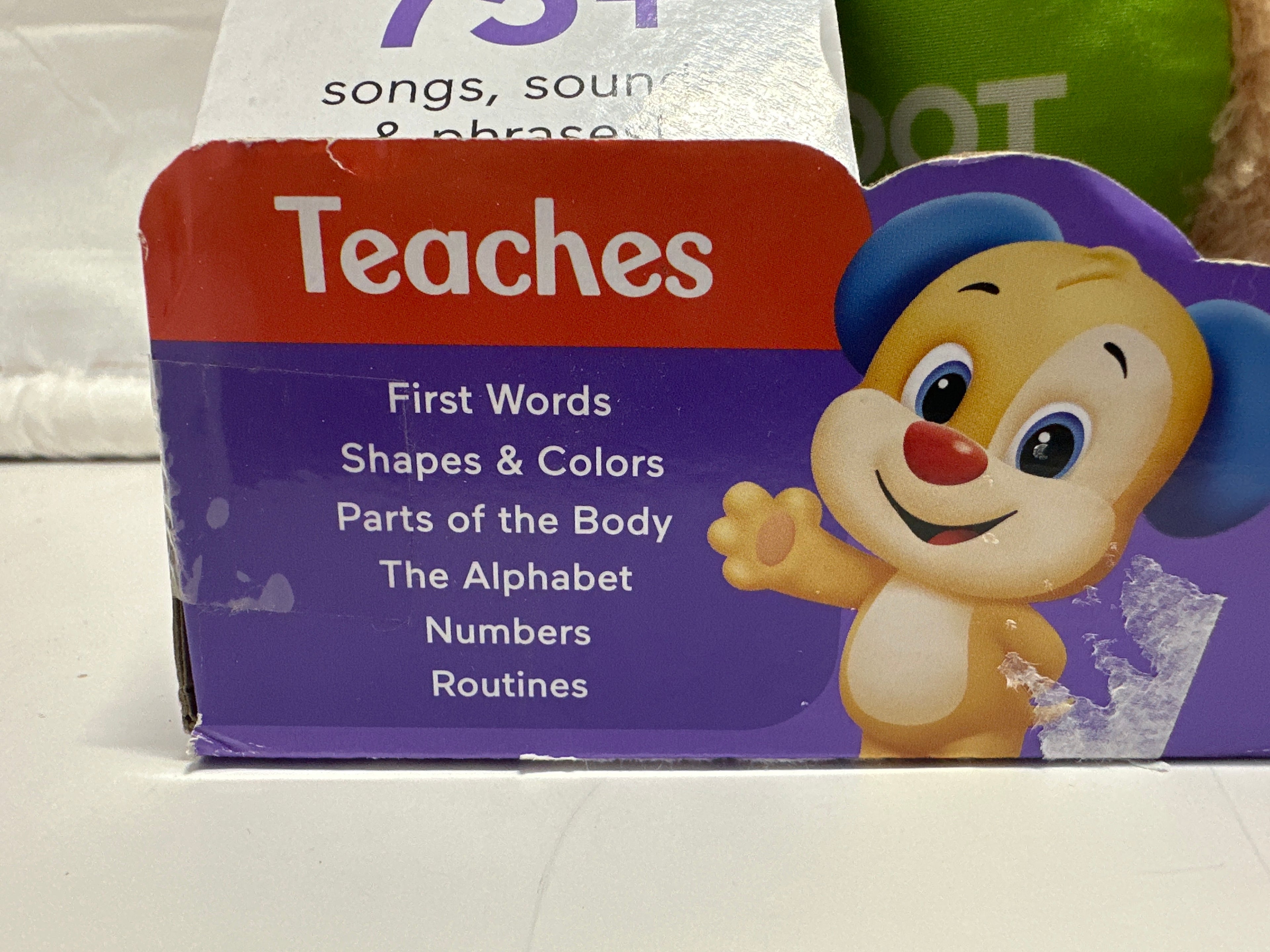 Fisher-Price Laugh & Learn Smart Stages Puppy Plush Learning Toy (6–36 Months)