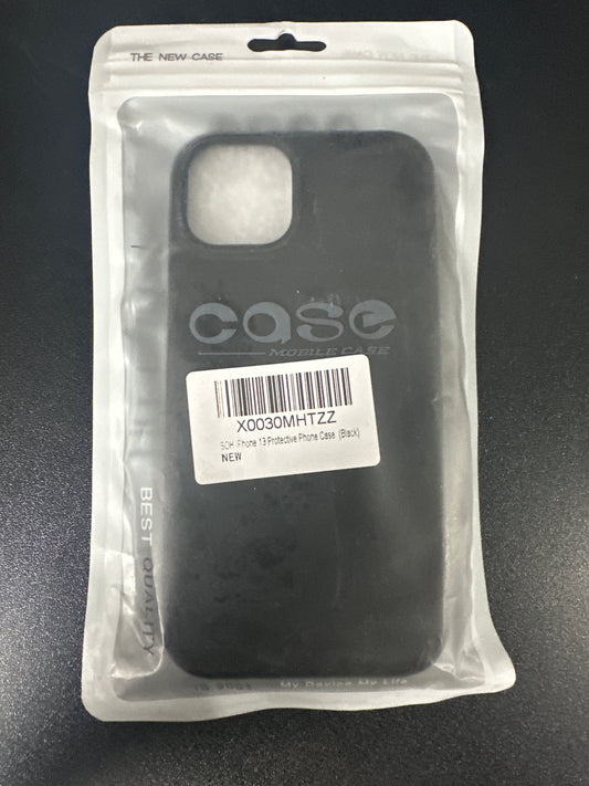 SOH iPhone 13 Phone Case with Slim Shockproof Soft Anti-Scratch Microfiber Lining, Silky Touch Soft Liquid Silicone Anti-Fingerprint Full-Body Protective Bumper Case for iPhone 13/14, 6.1 inch