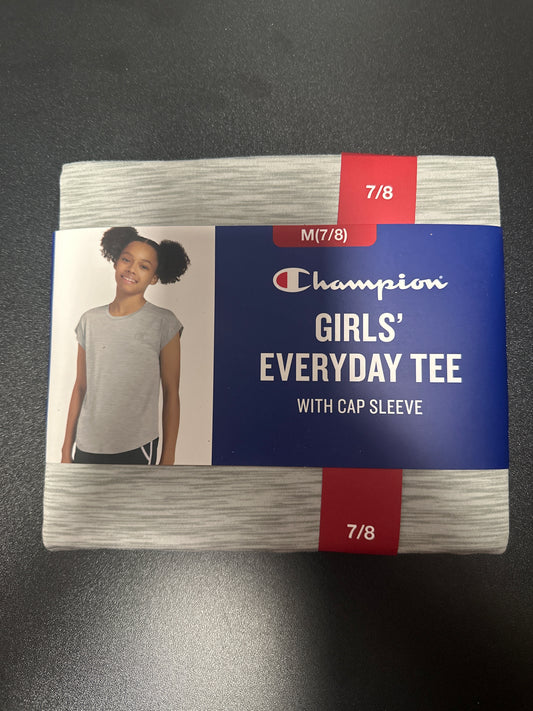 Champions Girls Everyday tee with cap sleeve (M)