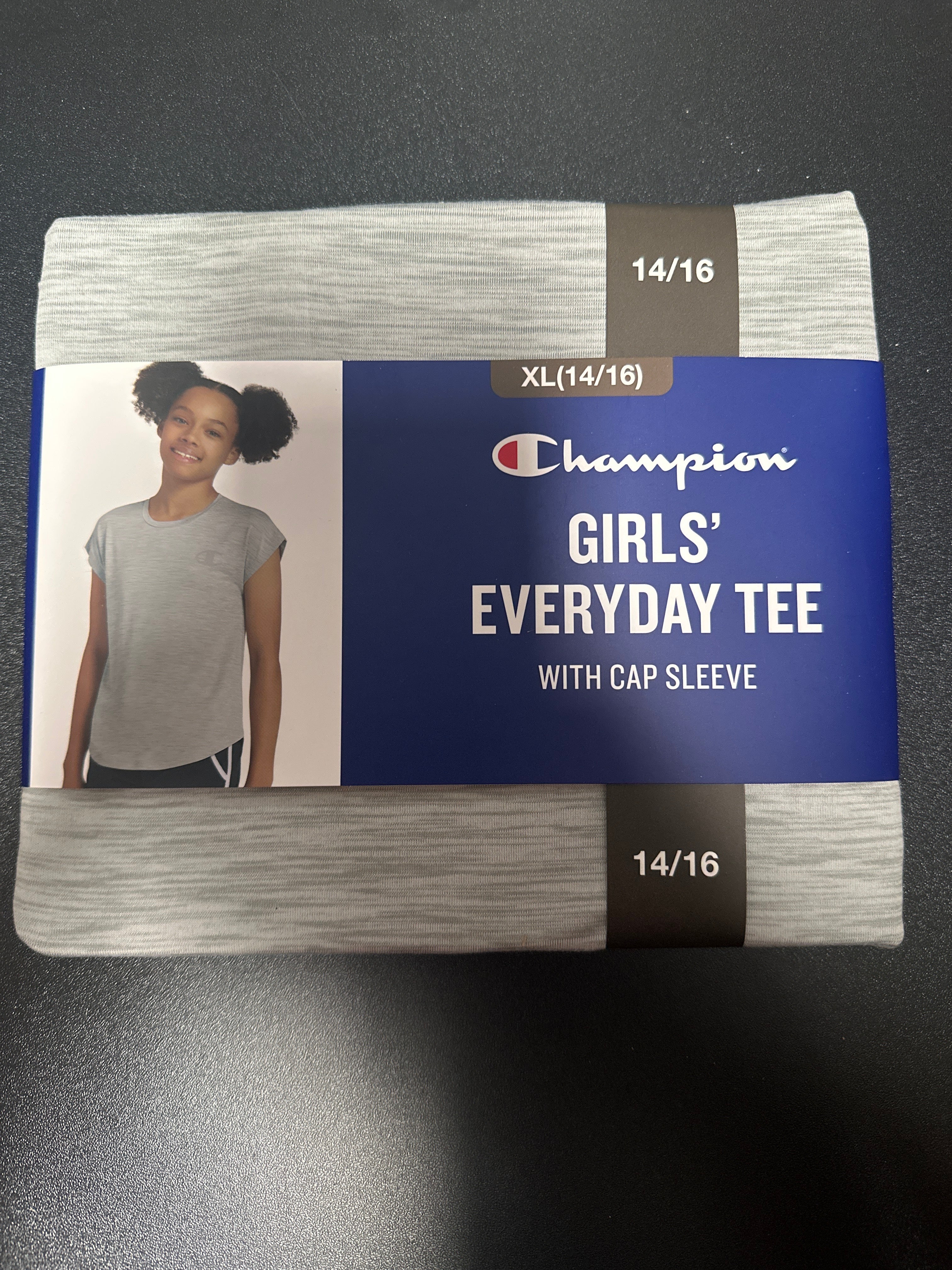 Champions Girls Everyday tee with cap sleeve (XL) 14/16
