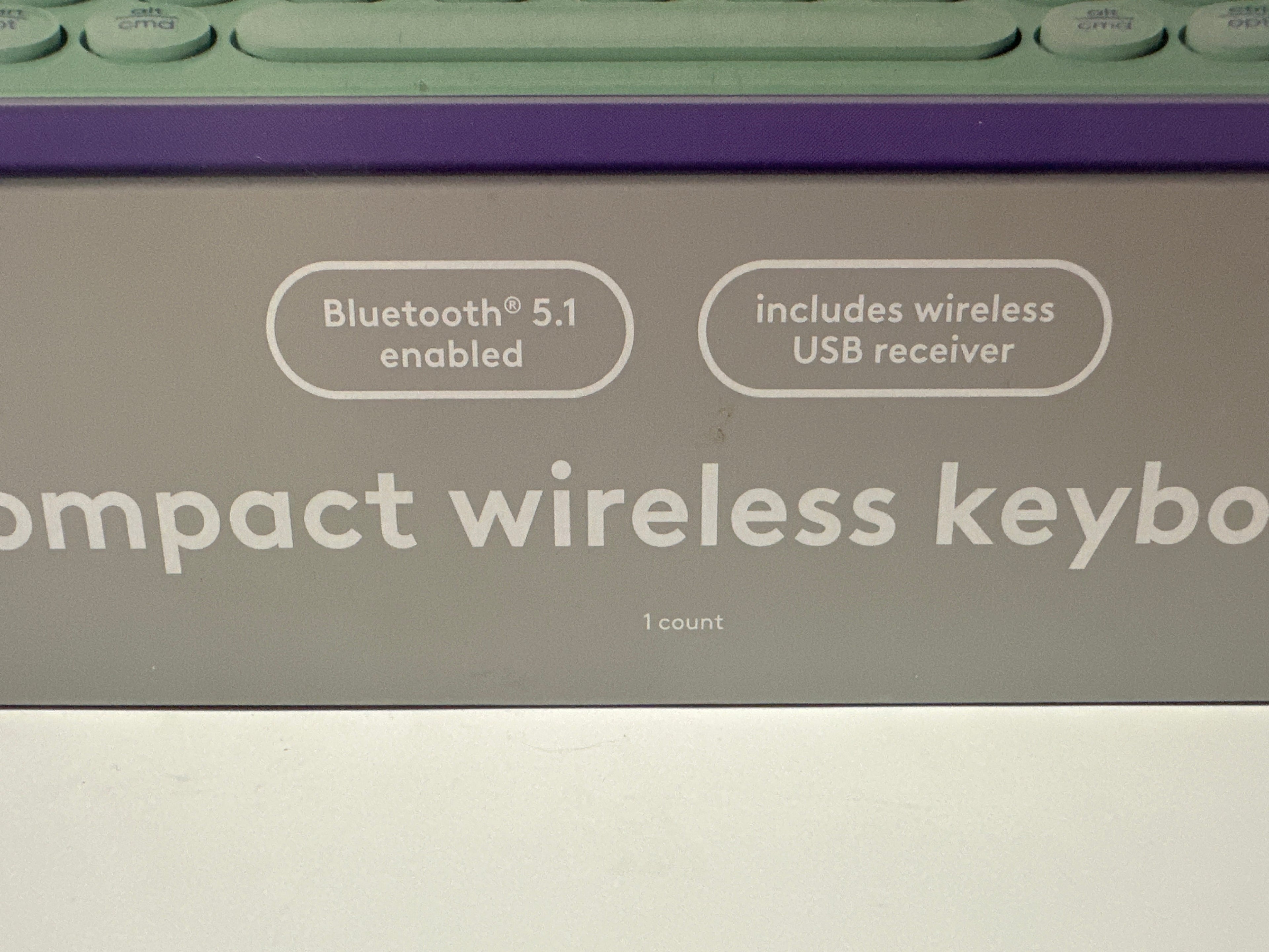 Heyday Compact Wireless Keyboard Spring Teal Bluetooth Keyboard